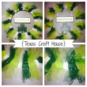 {Texas Craft House} Personalized Holiday Wreaths