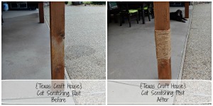 {Texas Craft House} Cat Scratching Post